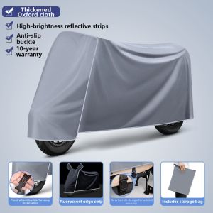 Rain and Sun Protection Cover for E-bike Accessories