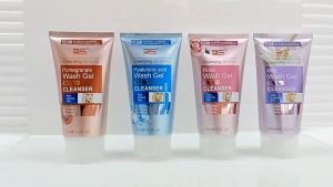 【Soft Lip Shop】Facial Cleanser Foam Face Wash Remove Blackhead Moisturizing Shrink Pores Deep Cleaning Oil Control Whitening Skin Care 150ml