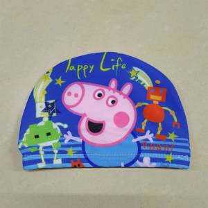 หมวกว่ายน้ำเด็กเด็กผู้หญิงเด็กผู้ชายลายการ์ตูนเด็กผู้หญิงใส่สบายสัตว์น่ารักยืดหยุ่นสูงเด็กระบายอากาศ