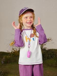 MINI BALA | Moisture-wicking Antibacterial Raglan Sleeve Children T-shirt