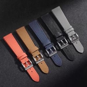Cowhide Leather Watch Strap 18mm 20mm22mm Blue Brown Black Quick Release Universal for Omega for Seiko Watchband Men Women Wrist