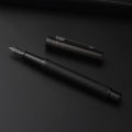 LT Hongdian Titanium Black Forest Pen Calligraphy Student Business Office Women Boxed 1850 Gift Ink Pen. 