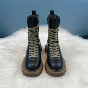 Dr. Martens Boots Womens British Style 2022 New Fleece-Lined Thickened Non Slip Anti-Freezing Short Boots Snow Winter Fried Street Cotton Shoes