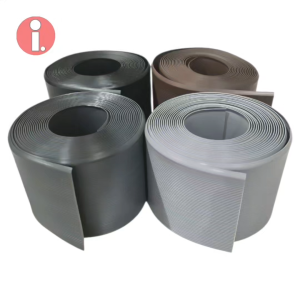 UNICA Rubber Baseboard for wall base accent 4inch width x 6meters x1.5mm