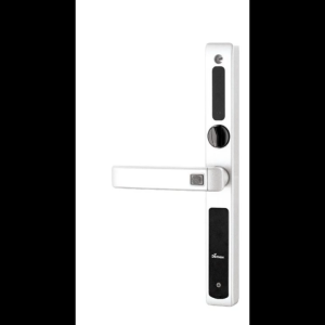 Khóa vân tay cửa nhôm Demax EL588 WH chống nước IP56 cho cửa lùa và cửa mở cao cấp công nghệ Đức
