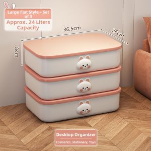 XINGYOU | Cartoon Decorated Home Storage Box With Lid