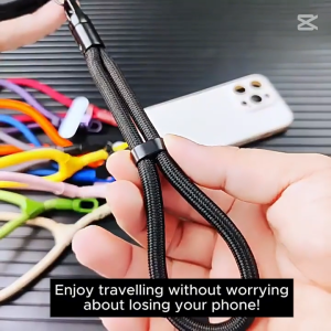 (SG) LionShield Universal Wrist Hand Strap Lanyard for Phones - Compatible with iPhone/Samsung/Android