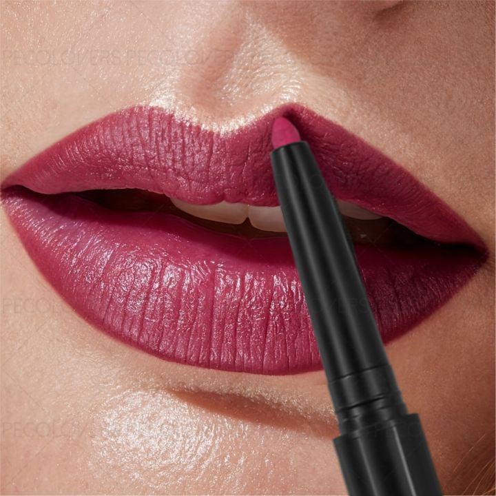 ดินสอเขียนขอบปากเนื้อแมท 1 ชิ้น - ติดทนนาน ไม่หลุดลอก ลิปสติกเนื้อเนียน ...