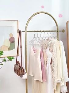 Transparent Crystal Cute Golden Powder Acrylic Hanger