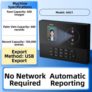 deli | Face Recognition Fingerprint Attendance Machine