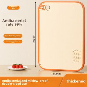 Antibacterial Anti-Mold Kitchen Plastic Cutting Board Set Sticky Board Knife Board Fruit Board Home Use Cooking Tools