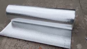 (Khổ cao 1.55m x 2 mặt bạc x dày 4ly) Dài 40m Tấm cách nhiệt chống nóng mái nhà mái tôn màu bạc kẽm