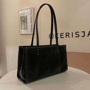 Li Cha Customized South Korea Early Autumn New Arrival Large Capacity Shoulder Bag Tote Bag Versatile Womens Bag Tide Casual Commuting Large Bag