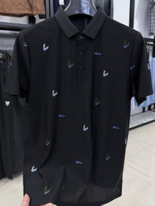 Áo Thun Nam Cổ Polo Thoáng Khí Mềm Mại Thoải Mái Mùa Hè Tay Ngắn Thương Hiệu Quần Áo Công Sở Thường Ngày Chất Liệu Cotton