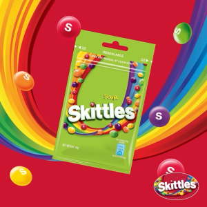 [Bundle of 5]Skittles Sour 40G [Snack/Candy/Sweet]