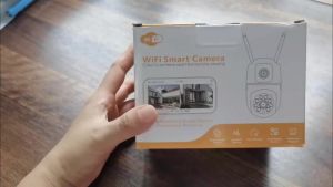 SQCOM APP 6MP WiFi Security Camera Indoor PTZ Camera Motion Detection Auto Tracking Color Night Vision Surveillance Cameras