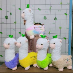 Gối ôm ngủ cho bé sơ sinh hình cừu lông xù lạc đà mầm cây Alpaca lông mịn nhiều màu mẫu mới