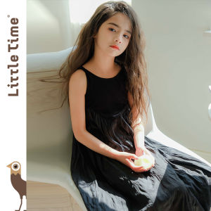 Sleeveless Halter Little Girl Dress