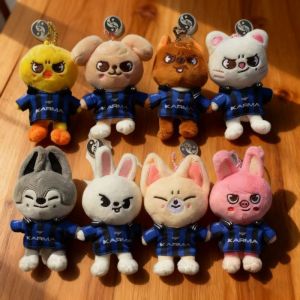SKZ Stray Kids Plush Keychain Pendant SKZ Plush Doll Pendant Fang Can Li Longfu Felix KARMA SKZOO Plush Toy Childrens Gift