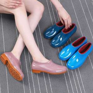 Giày Đi Mưa Nữ Mùa Đông Chống Trượt Giày Đi Mưa Ngắn Giày Đi Mưa Bằng Cao Su Giày Đi Mưa Chống Thấm Nước Giày Đi Mưa Mùa Đông