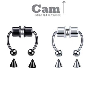 Khuyên Mũi Nam Châm Không Cần Xỏ Lỗ Thép Titan Không Gỉ Dành Cho Cả Nam Và Nữ Horizon