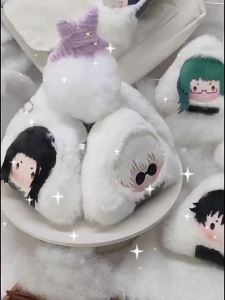 10cm Original Stuffed Anime Jujutsu Kaisen Plush Doll Pendant Cute Satoru Gojo Geto Suguru Kugisaki Nobara Inumaki Toge Fushiguro Megumi Itadori Yuji Ryomen Sukuna KeychainToy Gift