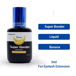 1 Bottle EONBEAUT Eyelash Extension Glue Supplies EB Super Bonder Banana Scent Liquid Lash Professional Makeup Tool Accessories