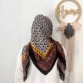 HIJAB SEGI EMPAT MOTIF-MOTIF TERBARU/KERUDUNG VOAL PREMIUM/JILBAB MOTIF BUNGA DAN SALUR. 