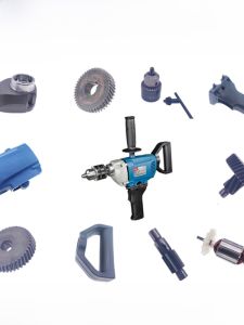 อุปกรณ์เสริมเครื่องจักรขุดลึกลงไปในอากาศยาน 03-13B หมุดไฟฟ้า J1Z-FF-16A เส้นใยคาร์บอน ใบหน้าขัด