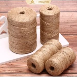 50/100 Meters Natural Hemp Rope Jute Rope Cord String Twine Burlap Jute Twine Rope