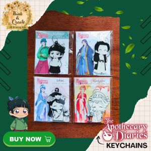 Kusuriya no Hitorigoto Apothecary Diaries Keychains - Perfect for Anime and Manga Enthusiasts