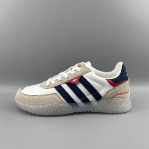 Export Export Original Mens Shoes German Training Shoes Cattle Goods Leak-Picking Light White Shoes Leather Sneakers All-Match Casual Fashion Shoes