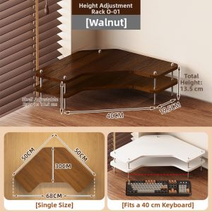Support and Organizer Computer Stand