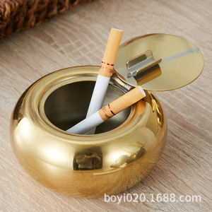 GUANGMANZHI | Sealable Creative Thickened Round Ashtray