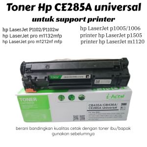 Toner hp CE285A  support printer p1102m1132m1212