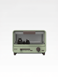 ernte | Mini Household Retro Multifunctional Toaster Oven
