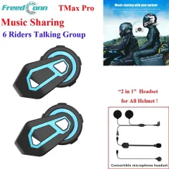 Motorcycles group talking intercom headset KY pro