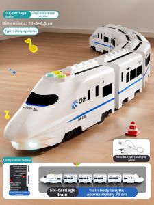 YAOLAN | Kids Friendly Harmonious & Rejuvenation High Speed Train Toy Track Playable