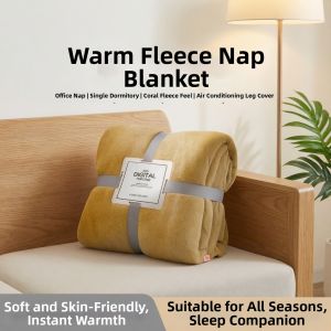 TEKANAI | Multipurpose Coral Fleece Blanket