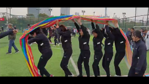 Fun sports cooperative games parent-child games team building activities play and training sessio