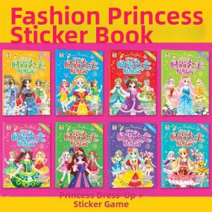 XIAOSHUGUOGUO | Dress-up Princess Stickers Toys