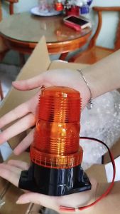 Đèn cảnh báo vàng lùn LED đế nam châm xe nâng - DC10V-110V| PHỤ TÙNG XE NÂNG AN PHÁT