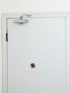 Aluminum Door Closer Automatic Adjustable Closers Hydraulic Auto Close Door-Closer with Speed Control 180 Degree