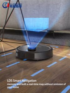 KLINSMANN K187 robot vacuum cleaner/Vacuum And Mopping/Lidar Navigation+AI/2800 PA Suction Power/APP control/350ml Electronic water tank/2-Years Warranty/Smarter upgrade/Anticollision