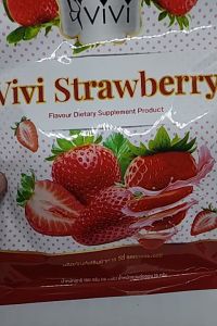VIVI Plusน้ําชงวีวี่สตอเบอรรี่viviวีวี่น้ําชงผลไม้สตอเบอร์รี่วีวี่แดง