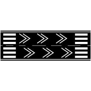 VIKAMA Motorcycle Display Mat Durable Anti Slip Racing Runner Rug Garage Parking Floor Mat Home Decoration
