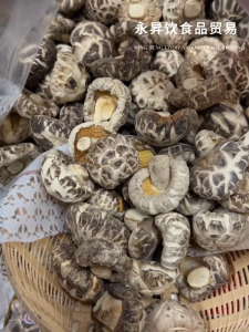 Tian Bai Premium Flower Mushroom / 天白花菇 — Dried Flower Mushroom High Grade / 干货 花菇 特级 香菇