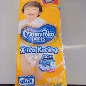 Mamy Poko Pants X-tra Kering popok bayi sekali pakai XXL24