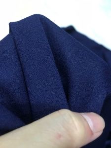 vải voan cát màu xanh đen mềm rũ _( khổ 1m5) may đầm. váy áo áo dài vv