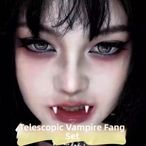 JIXIN | Adjustable Fake Teeth Prop for Halloween